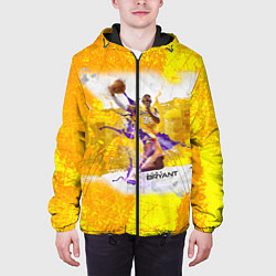 Куртка с капюшоном мужская Kobe Bryant, цвет: 3D-черный — фото 2
