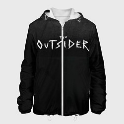 Куртка с капюшоном мужская The Outsider, цвет: 3D-белый