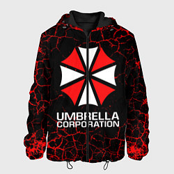 Куртка с капюшоном мужская UMBRELLA CORPORATION, цвет: 3D-черный