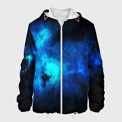 Куртка с капюшоном мужская КОСМОС STAR, цвет: 3D-белый