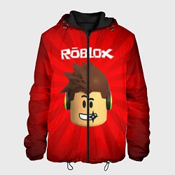 Куртка с капюшоном мужская ROBLOX, цвет: 3D-черный