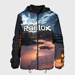 Куртка с капюшоном мужская ROBLOX, цвет: 3D-черный