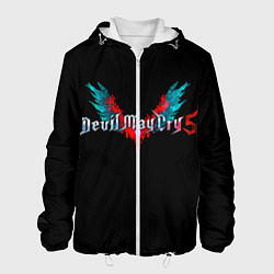 Куртка с капюшоном мужская DMC, цвет: 3D-белый