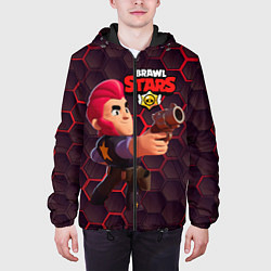 Куртка с капюшоном мужская Brawl Stars Colt Кольт, цвет: 3D-черный — фото 2