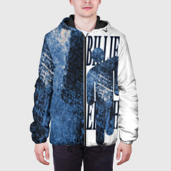 Куртка с капюшоном мужская Billie eilish, цвет: 3D-черный — фото 2