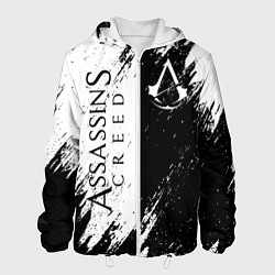 Куртка с капюшоном мужская ASSASSIN'S CREED, цвет: 3D-белый