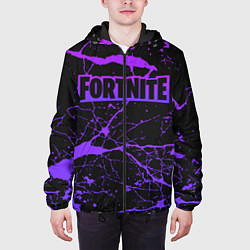 Куртка с капюшоном мужская Fortnite, цвет: 3D-черный — фото 2