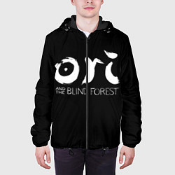 Куртка с капюшоном мужская Ori, цвет: 3D-черный — фото 2