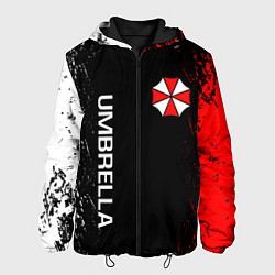 Куртка с капюшоном мужская RESIDENT EVIL UMBRELLA, цвет: 3D-черный