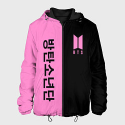 Куртка с капюшоном мужская BTS, цвет: 3D-черный