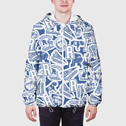 Куртка с капюшоном мужская RIVERDALE, цвет: 3D-белый — фото 2