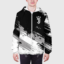 Куртка с капюшоном мужская Juventus F C, цвет: 3D-белый — фото 2