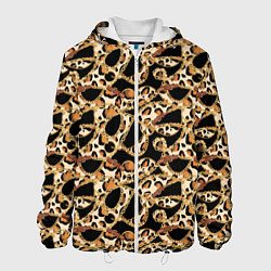 Мужская куртка Versace Леопардовая текстура