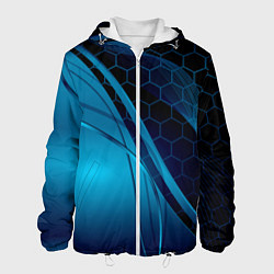Мужская куртка ABSTRACT BLUE