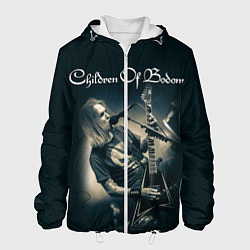 Куртка с капюшоном мужская Children of Bodom 4, цвет: 3D-белый