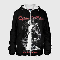 Куртка с капюшоном мужская Children of Bodom 7, цвет: 3D-белый