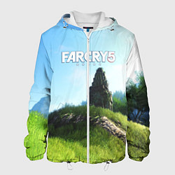 Куртка с капюшоном мужская FARCRY5, цвет: 3D-белый