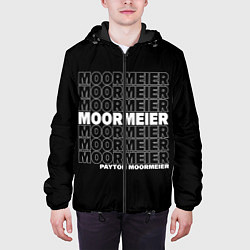 Куртка с капюшоном мужская PAYTON MOORMEIER - ТИКТОК, цвет: 3D-черный — фото 2