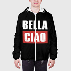Куртка с капюшоном мужская Bella Ciao, цвет: 3D-белый — фото 2