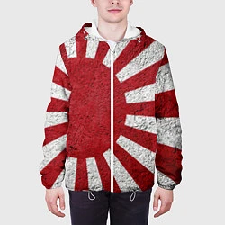 Куртка с капюшоном мужская ЯПОНИЯ ГРАНЖ, цвет: 3D-белый — фото 2