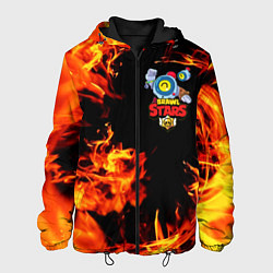 Куртка с капюшоном мужская BRAWL STARS NANI, цвет: 3D-черный
