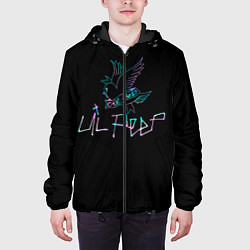 Куртка с капюшоном мужская Lil Peep, цвет: 3D-черный — фото 2