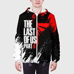 Куртка с капюшоном мужская THE LAST OF US II, цвет: 3D-белый — фото 2