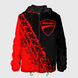 Куртка с капюшоном мужская DUCATI 3, цвет: 3D-черный