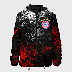 Куртка с капюшоном мужская BAYERN MUNCHEN, цвет: 3D-черный