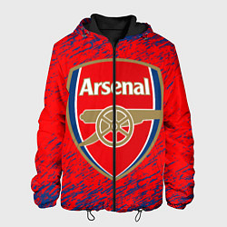 Куртка с капюшоном мужская ARSENAL, цвет: 3D-черный