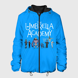 Куртка с капюшоном мужская The umbrella academy, цвет: 3D-черный