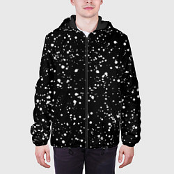Куртка с капюшоном мужская Seven, цвет: 3D-черный — фото 2