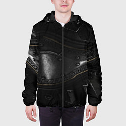 Куртка с капюшоном мужская MORTAL SHELL БРОНЯ, цвет: 3D-черный — фото 2