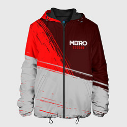 Куртка с капюшоном мужская METRO EXODUS МЕТРО ИСХОД, цвет: 3D-черный