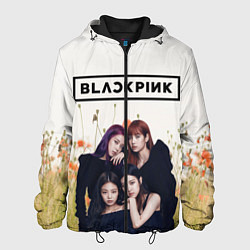 Куртка с капюшоном мужская BlackPink, цвет: 3D-черный