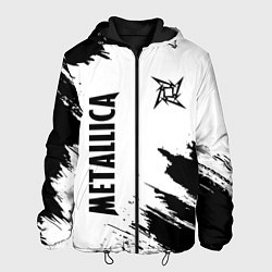 Куртка с капюшоном мужская METALLICA МЕТАЛЛИКА, цвет: 3D-черный