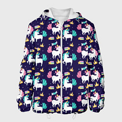 Мужская куртка Unicorn pattern