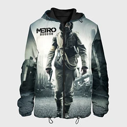 Куртка с капюшоном мужская Metro Сталкер, цвет: 3D-черный