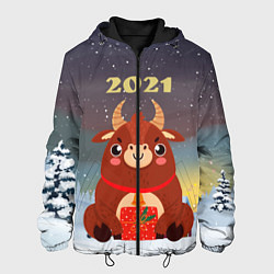 Мужская куртка Бык с подарками 2021