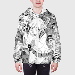 Куртка с капюшоном мужская Химико Тога, цвет: 3D-белый — фото 2
