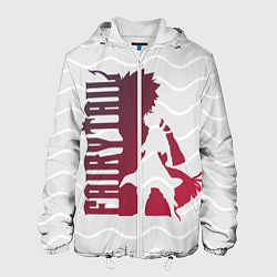 Куртка с капюшоном мужская Fairy tail Хвост Феи, цвет: 3D-белый