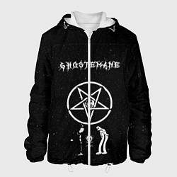 Куртка с капюшоном мужская GHOSTEMANE, цвет: 3D-белый