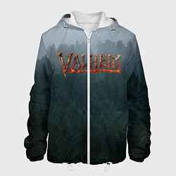 Куртка с капюшоном мужская Valheim, цвет: 3D-белый
