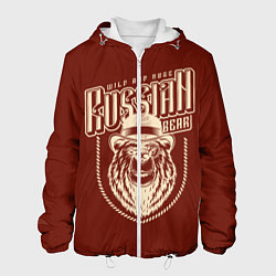 Мужская куртка Русский медведь в шляпе