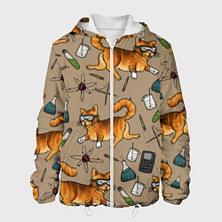 Мужская куртка Котики и колбы