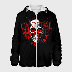 Куртка с капюшоном мужская Cannibal Corpse, цвет: 3D-белый