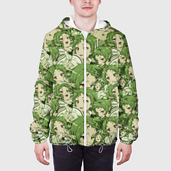 Куртка с капюшоном мужская Сильфиетта Грейрат, цвет: 3D-белый — фото 2