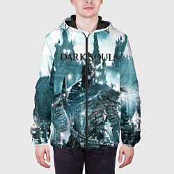 Куртка с капюшоном мужская Dark Souls, цвет: 3D-черный — фото 2