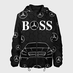 Куртка с капюшоном мужская BOSS MERCEDES-BENZ, цвет: 3D-черный