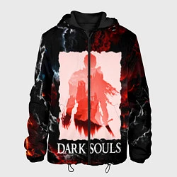 Куртка с капюшоном мужская DARKSOULS GAME, цвет: 3D-черный